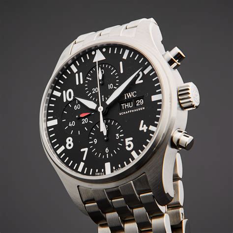 iwc pilot chronograph 43mm|iwc pilot chronograph price.